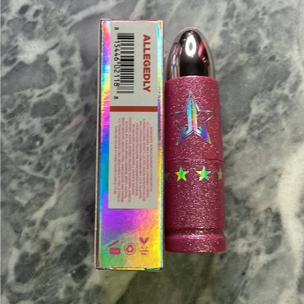 Jeffree Star Lip Ammunition Lipstick‎ Allegedly